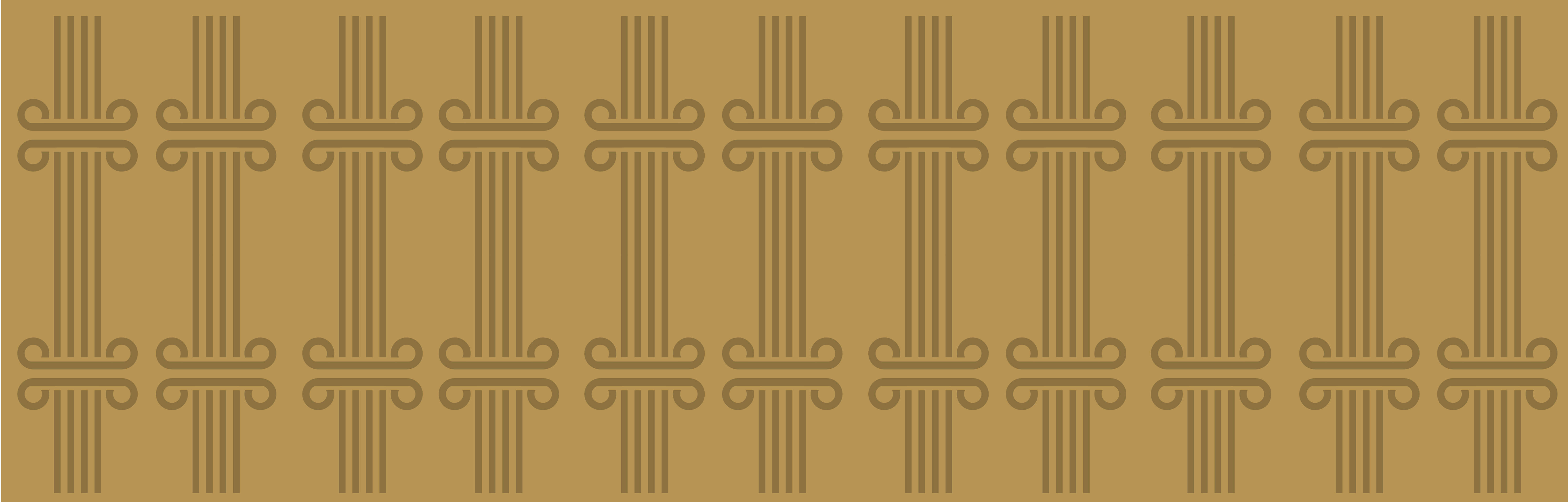Textura de fondo dorada con el patrón de columnas de la identidad de Del Sol Abogados, usada en aplicaciones gráficas