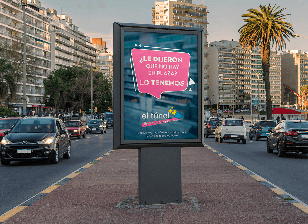 Farmacia El Túnel Publicidad